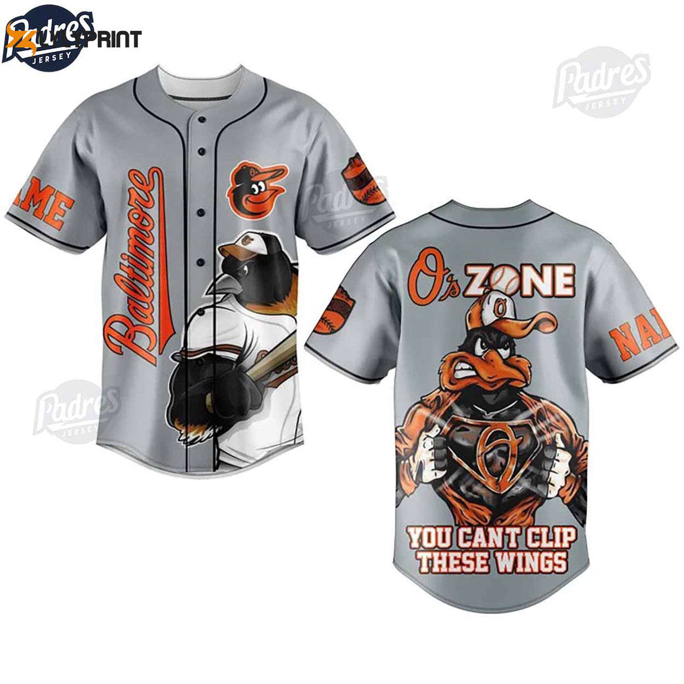 Score Big with Custom MLB Baltimore Orioles Baseball Jersey: Perfect Gifts! - lylyprint.com T-Shirts, Hoodie,... (Image 1)