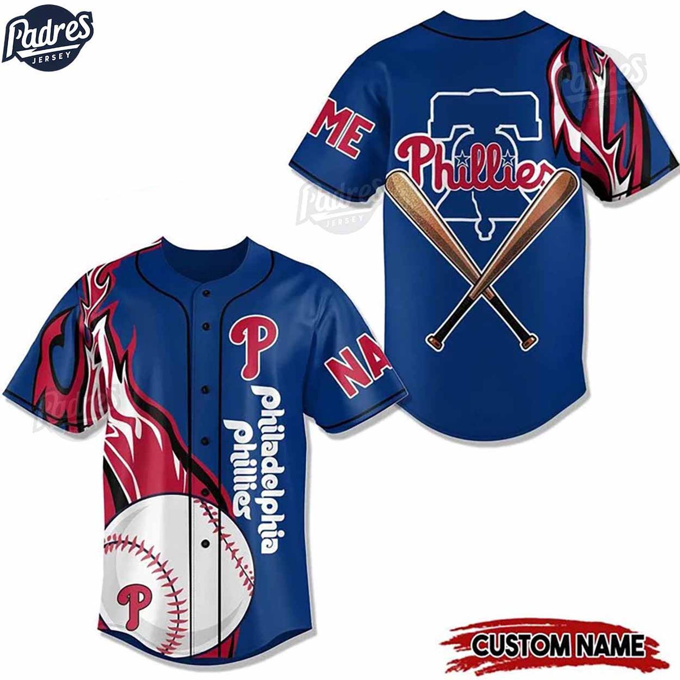 Get Ready for 2024 with Custom Philadelphia Phillies Baseball Jersey – MLB Edition - Gift for Men Women -... (Image 2)