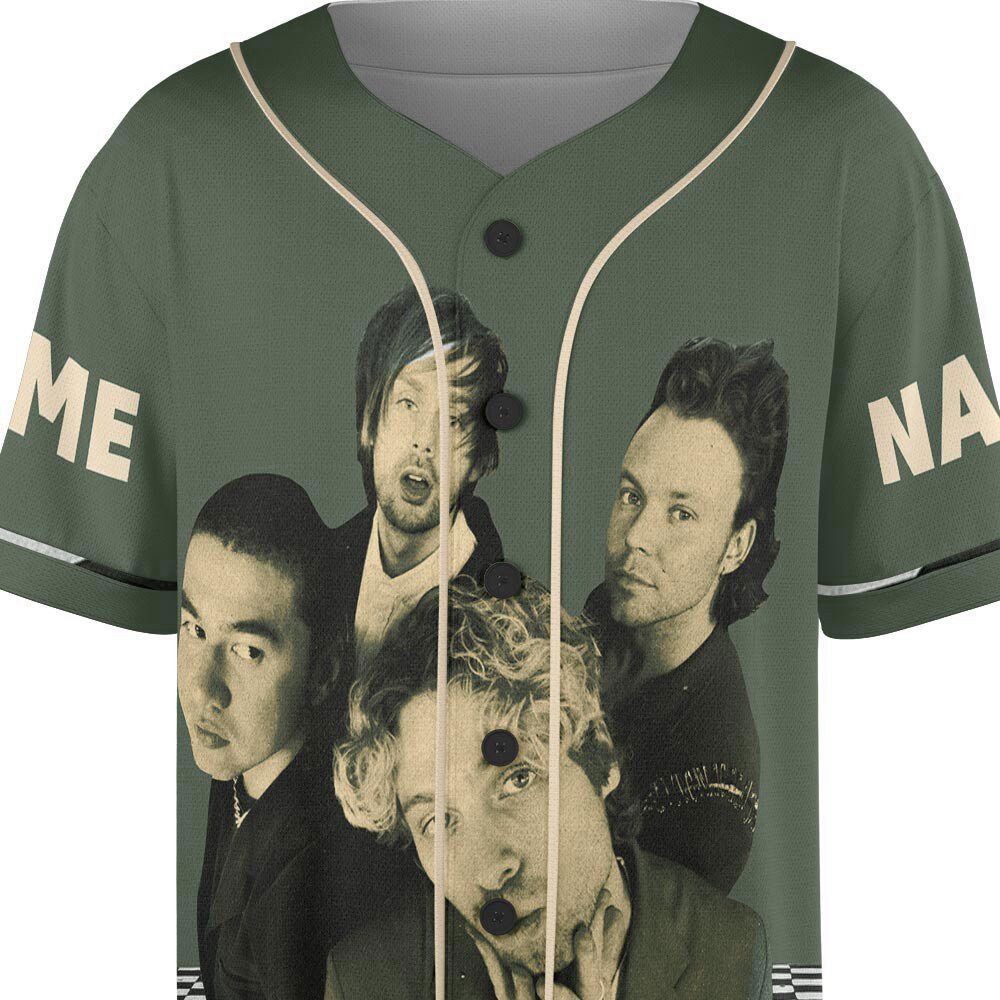 Custom Name 5 Seconds of Summer Baseball Jersey, 5S0S Tour Shirt (Image 5)