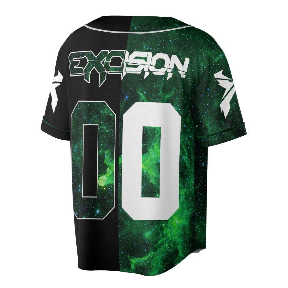 Custom Name Excision Dj Music Baseball Jersey, DJ Live World Tour 2023 Shirt (Image 3)