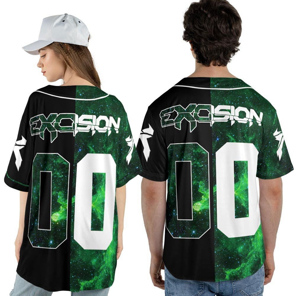 Custom Name Excision Dj Music Baseball Jersey, DJ Live World Tour 2023 Shirt (Image 5)