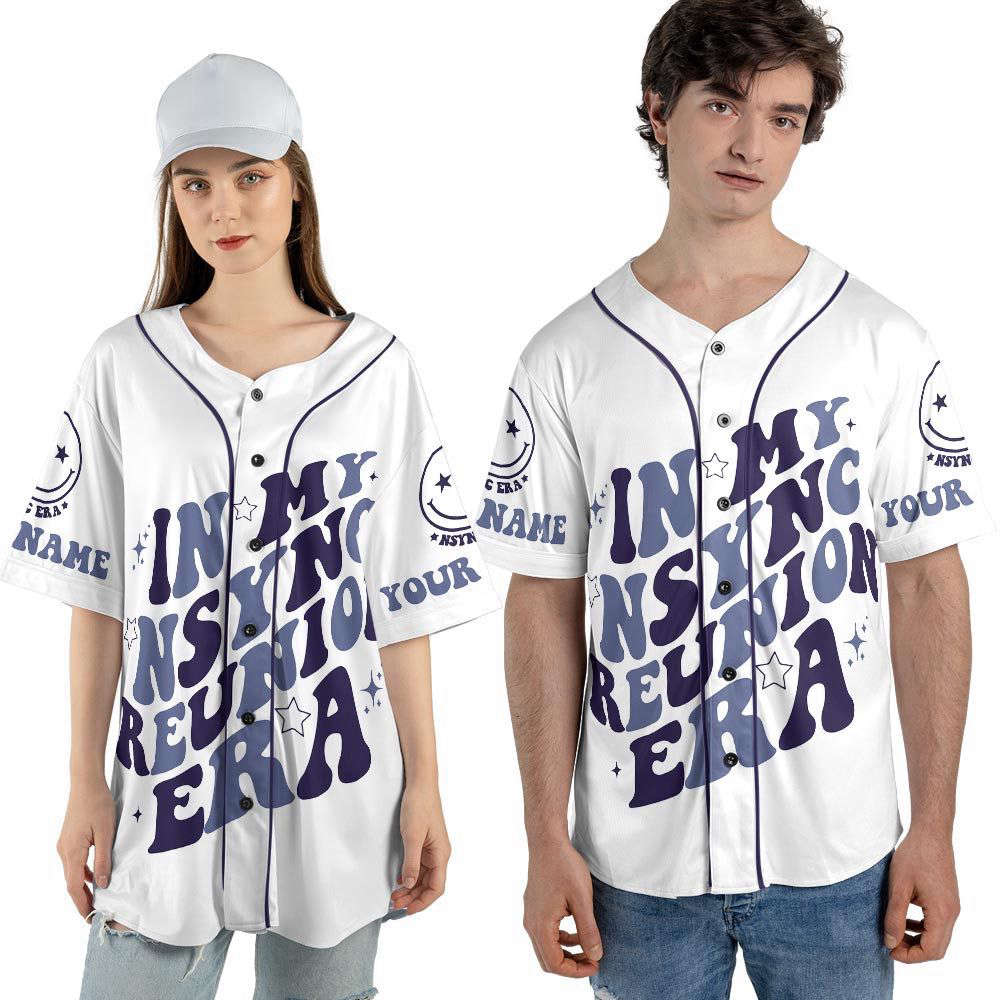 Custom Name In my Nsync Reunion Era Music Baseball Jersey, Nsync Boy Band 90s 2023 - lylyprint.com T-Shirts,... (Image 3)