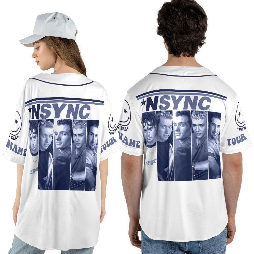 Custom Name In my Nsync Reunion Era Music Baseball Jersey, Nsync Boy Band 90s 2023 - lylyprint.com T-Shirts,... (Image 4)