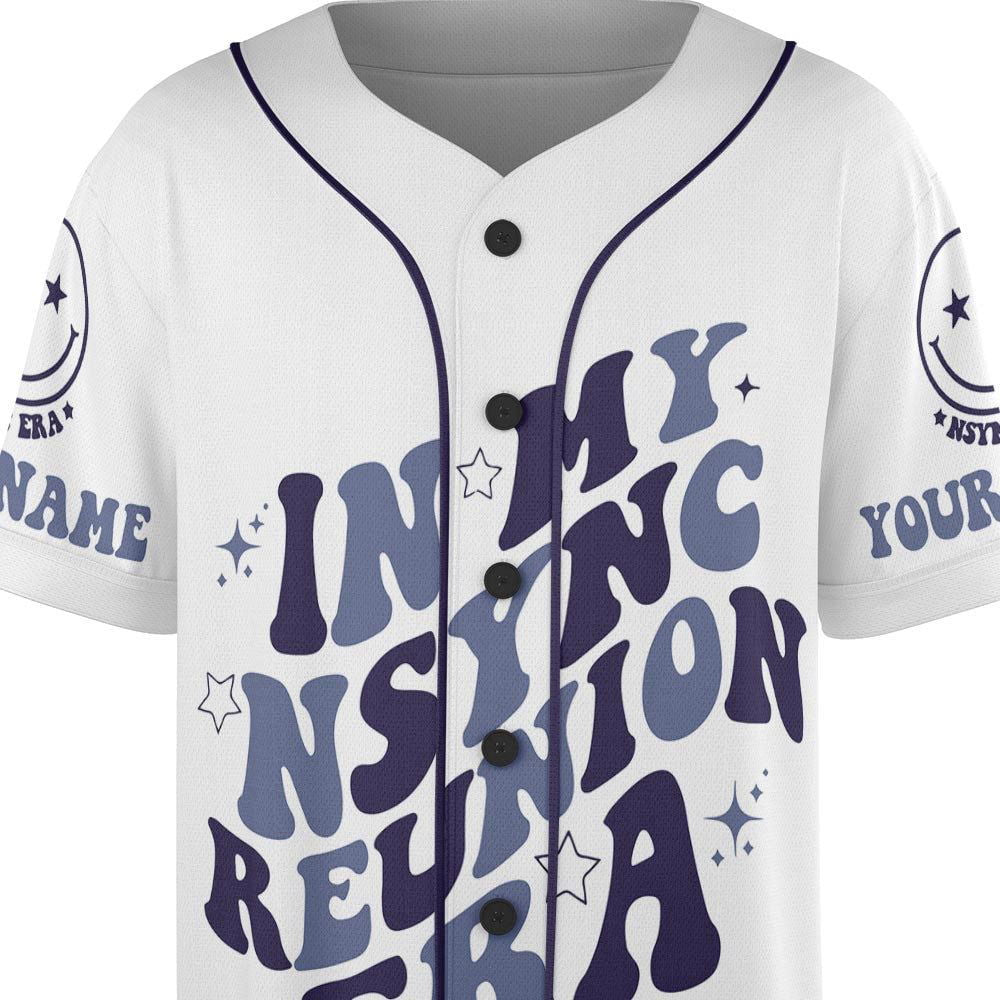 Custom Name In my Nsync Reunion Era Music Baseball Jersey, Nsync Boy Band 90s 2023 - lylyprint.com T-Shirts,... (Image 5)