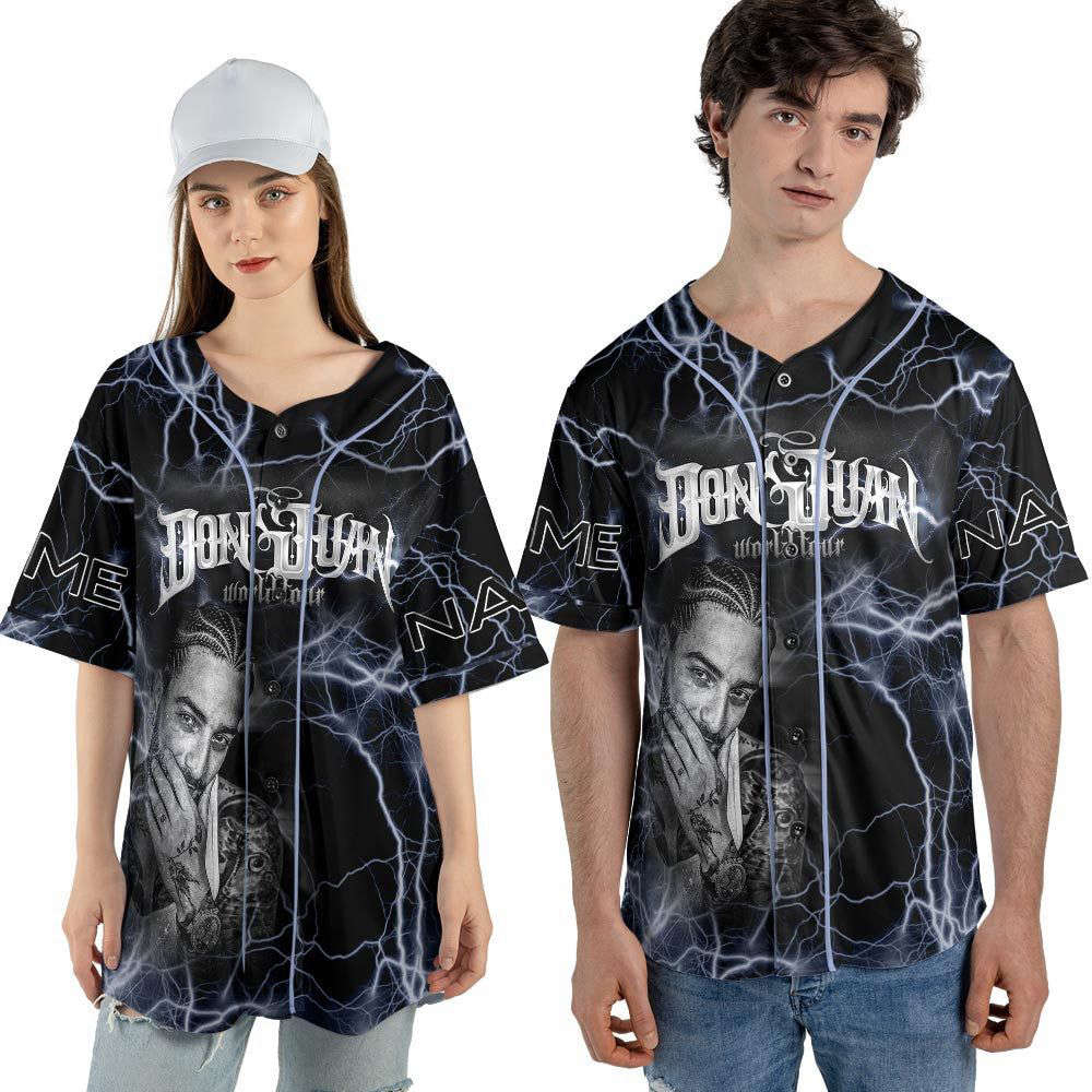 Custom Name Maluma 2023 Tour Baseball Jersey - lylyprint.com T-Shirts, Hoodie, Sweatshirt | WearSparks.com (Image 4)