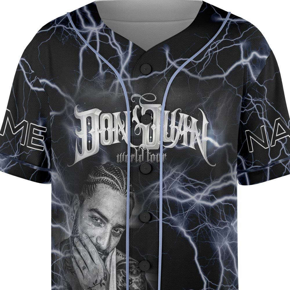Custom Name Maluma 2023 Tour Baseball Jersey - lylyprint.com T-Shirts, Hoodie, Sweatshirt | WearSparks.com (Image 6)