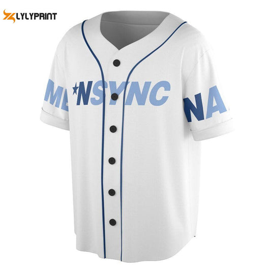 Custom Name NSYNC 2023 Baseball Jersey, NSYNC Boy Band Forever Christmas - lylyprint.com T-Shirts, Hoodie,... (Image 1)