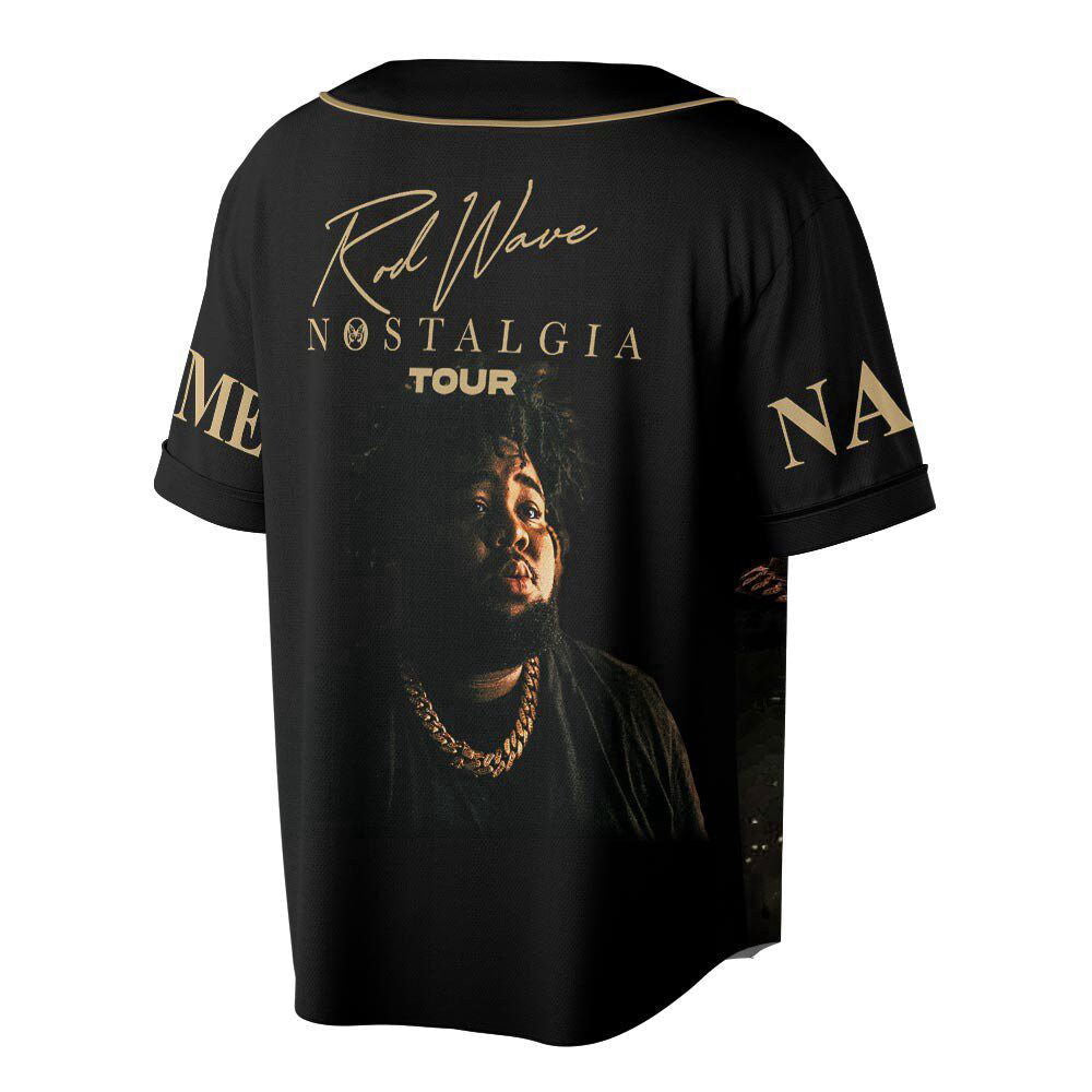 Custom Name Rod Wave And Friends 2023 Tour Baseball Jersey - lylyprint.com T-Shirts, Hoodie, Sweatshirt (Image 5)