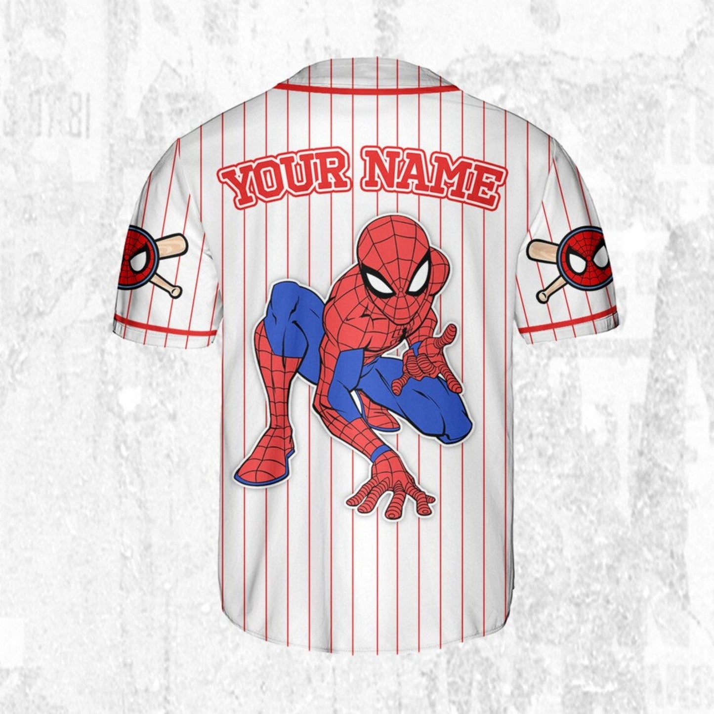 Custom Name Spiderman Spiderverse Peter Parker Baseball Jersey T-Shirts, Hoodie, Sweatshirt | WearSparks.com (Image 4)