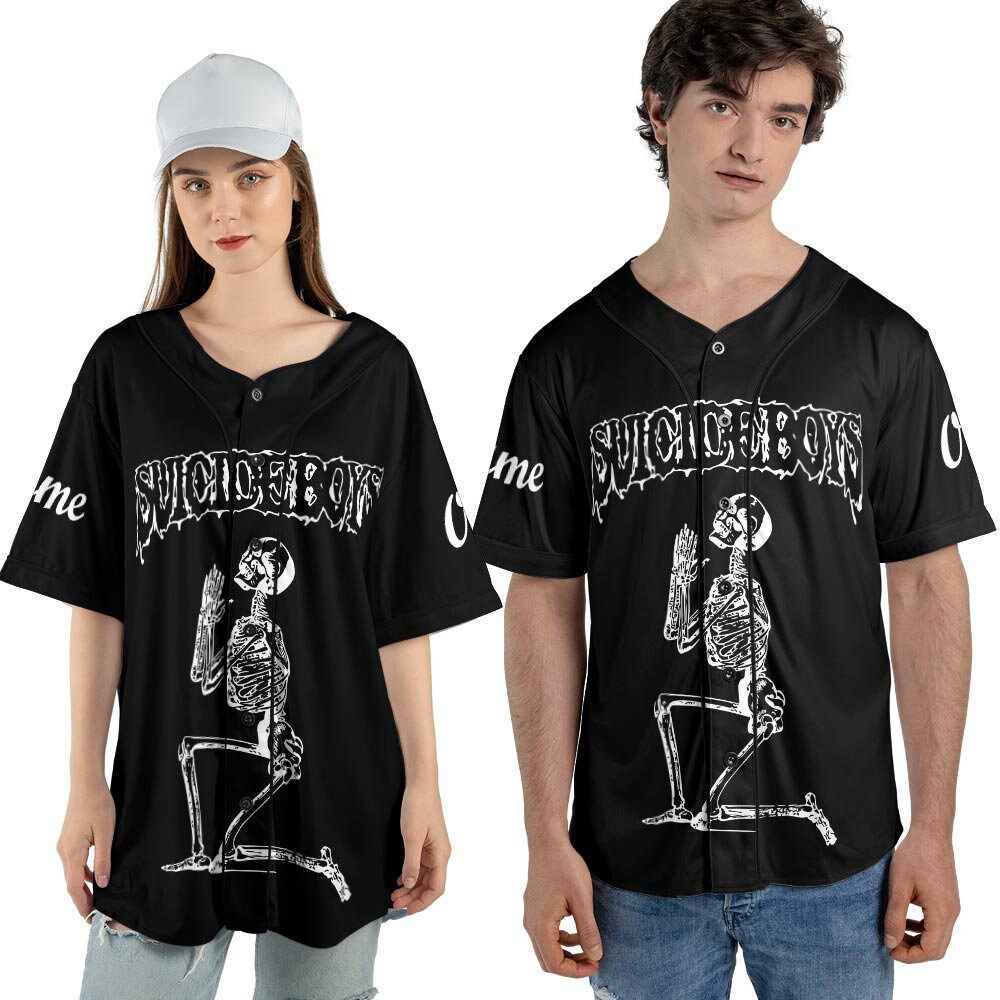 Custom Name Suicideboys Baseball Jersey - lylyprint.com T-Shirts, Hoodie, Sweatshirt | WearSparks.com (Image 3)