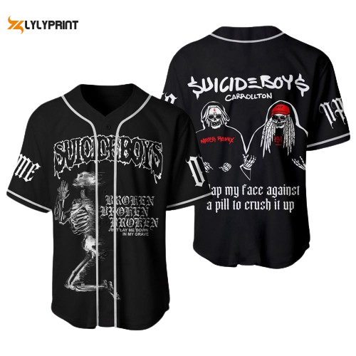 Custom Name Suicideboys Baseball Jersey For Men Women - lylyprint.com T-Shirts, Hoodie, Sweatshirt | WearSparks.com