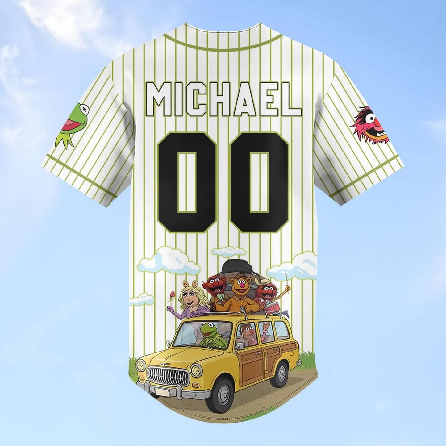 Custom Name The Muppets Funny Poster Baseball Jersey T-Shirts, Hoodie, Sweatshirt | WearSparks.com (Image 4)