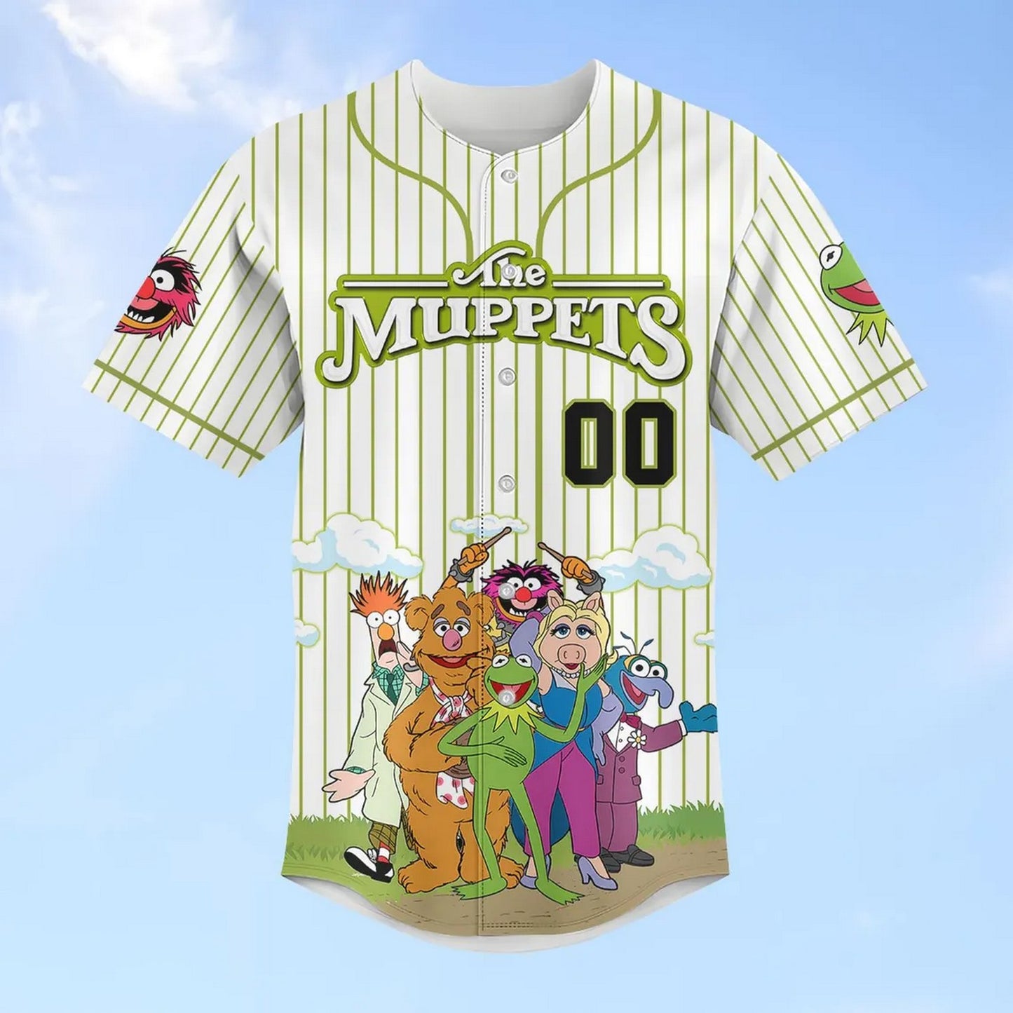 Custom Name The Muppets Funny Poster Baseball Jersey T-Shirts, Hoodie, Sweatshirt | WearSparks.com (Image 3)