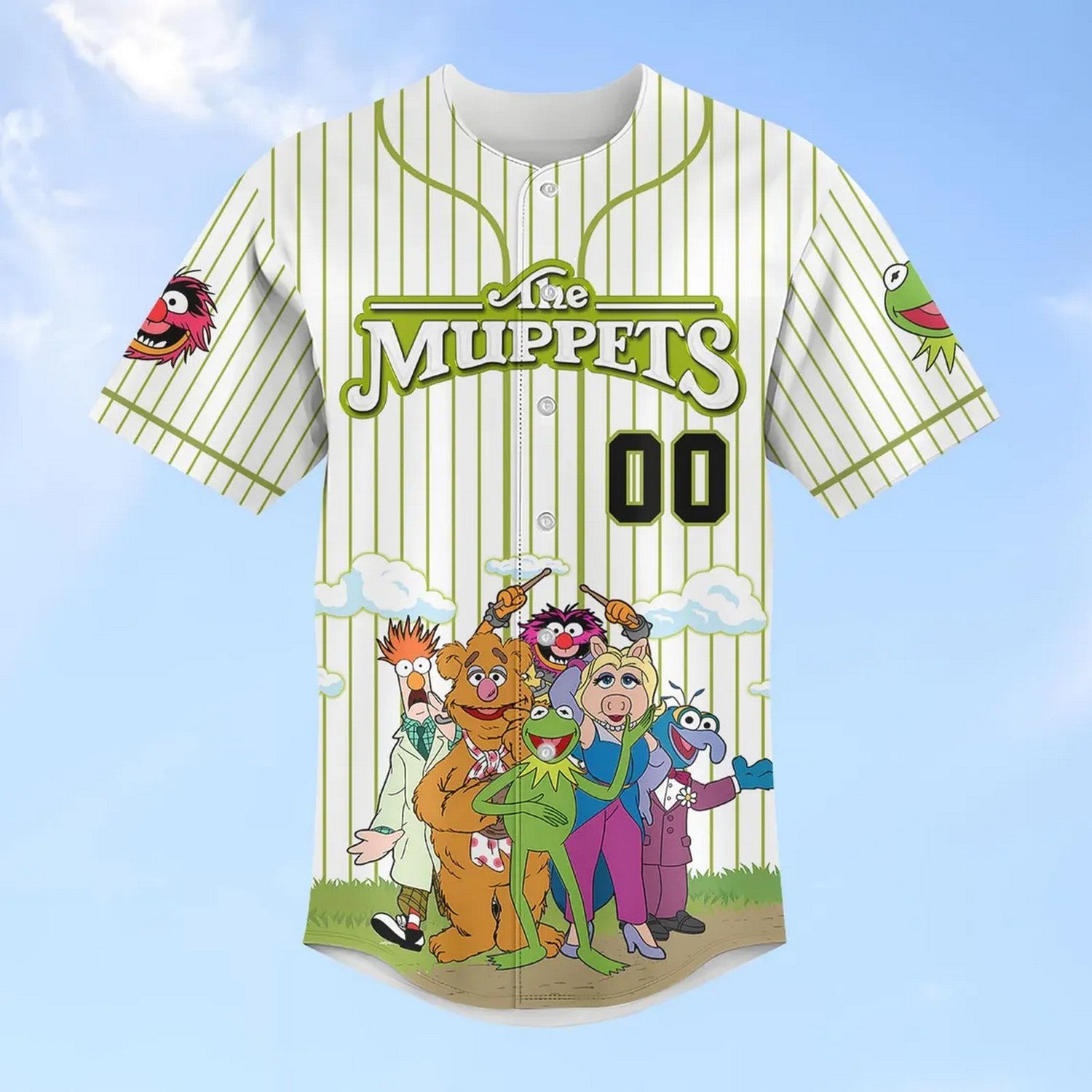 Custom Name The Muppets Funny Poster Baseball Jersey T-Shirts, Hoodie, Sweatshirt | WearSparks.com (Image 3)