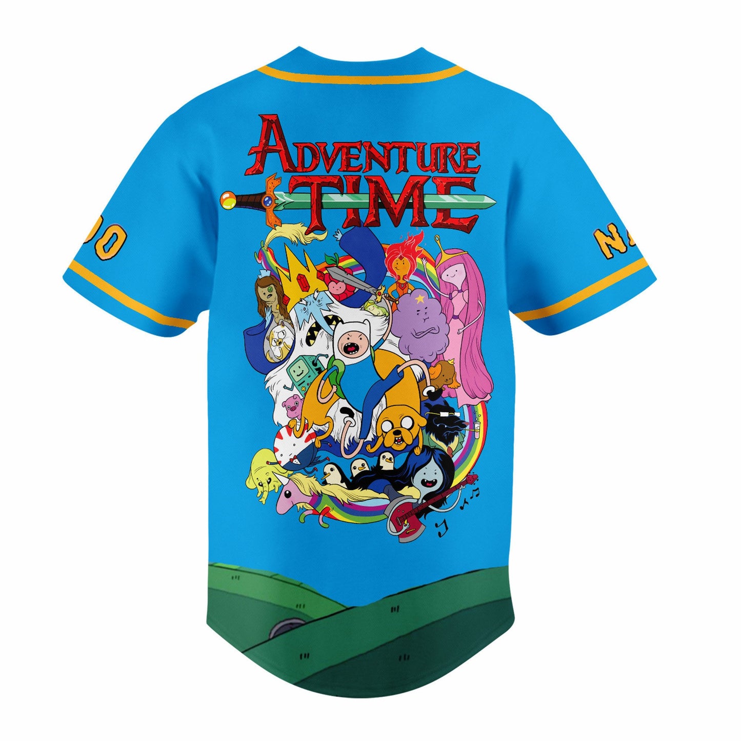 Customized Adventure Time Finn &amp; Jake Funny Trip Baseball Jersey T-Shirts, Hoodie, Sweatshirt | WearSparks.com (Image 3)