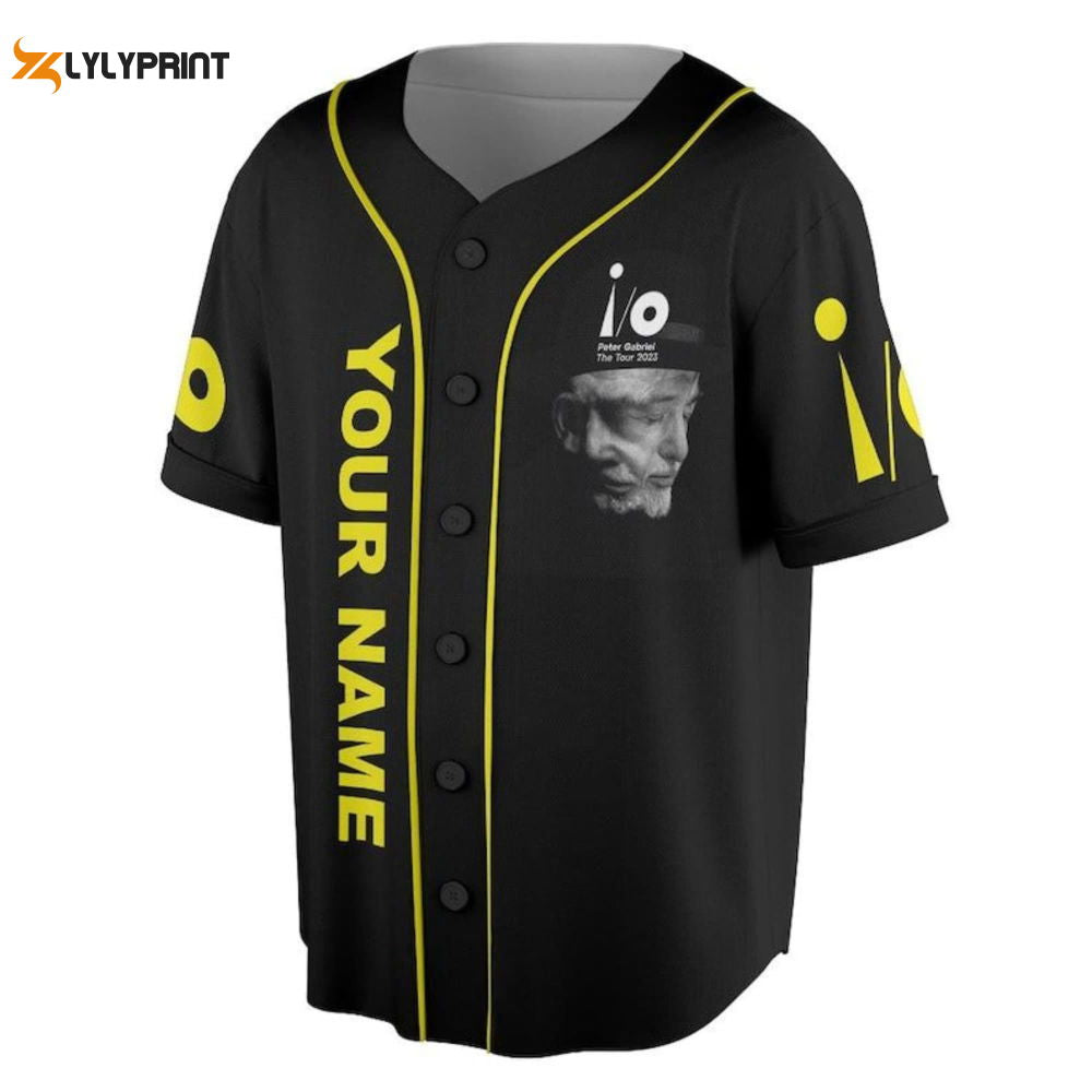 Customized Peter Gabriel Baseball Jersey - lylyprint.com T-Shirts, Hoodie, Sweatshirt | WearSparks.com (Image 2)