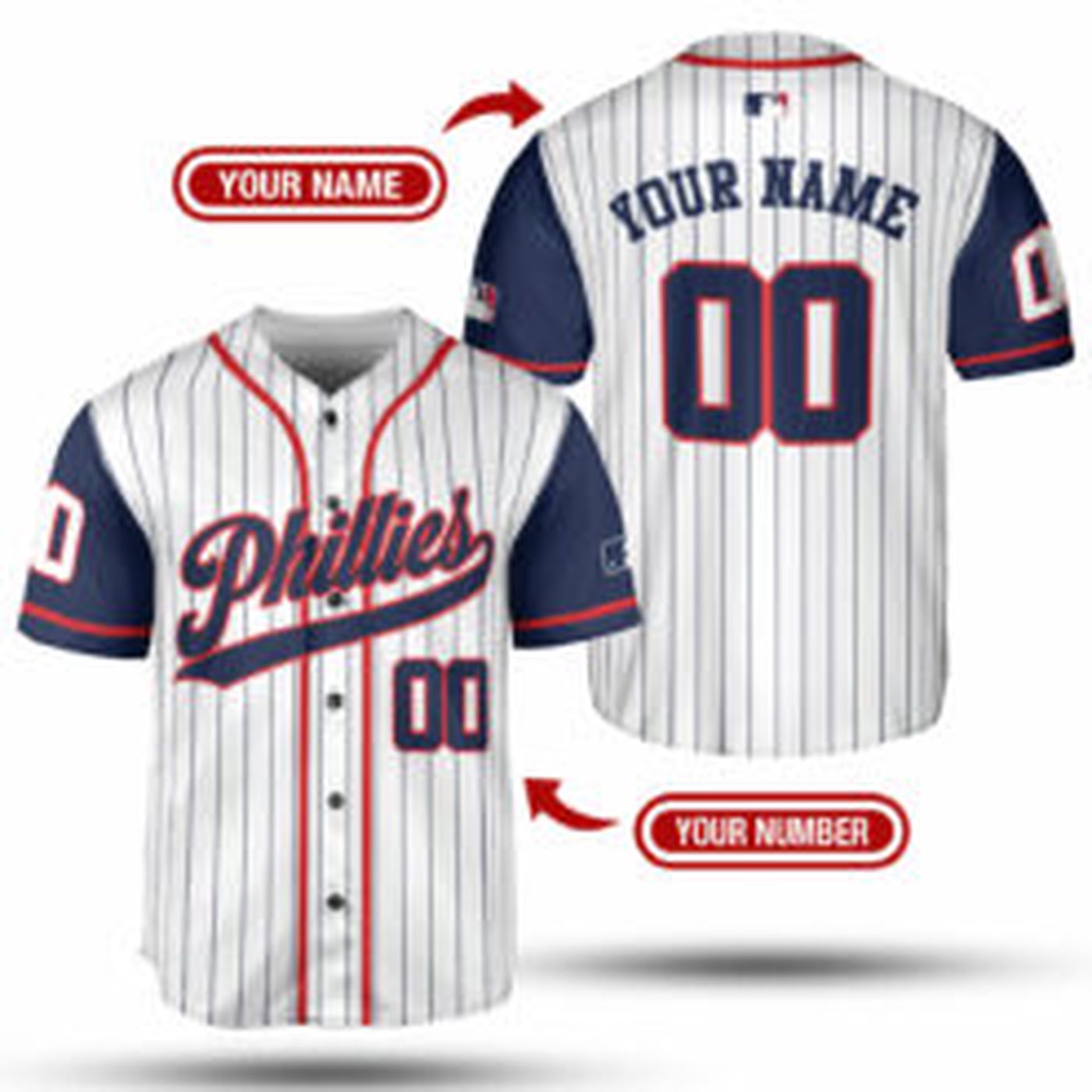 Personalized Tampa Bay Rays Baseball Jersey: Ideal MLB Gift for Baseball Fans - Men & Women - lylyprint.com... (Image 2)