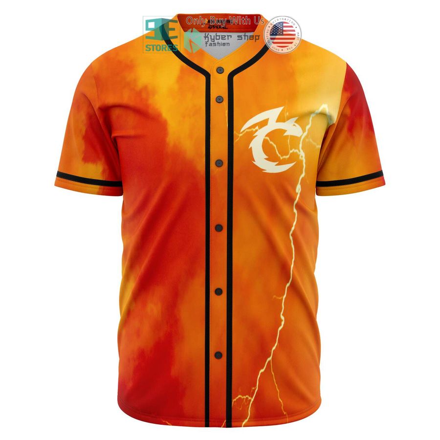 BEST Dakred 08 orange Baseball Jersey