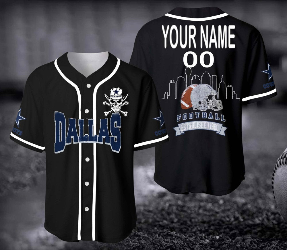 Dallas Cowboy Baseball Jersey