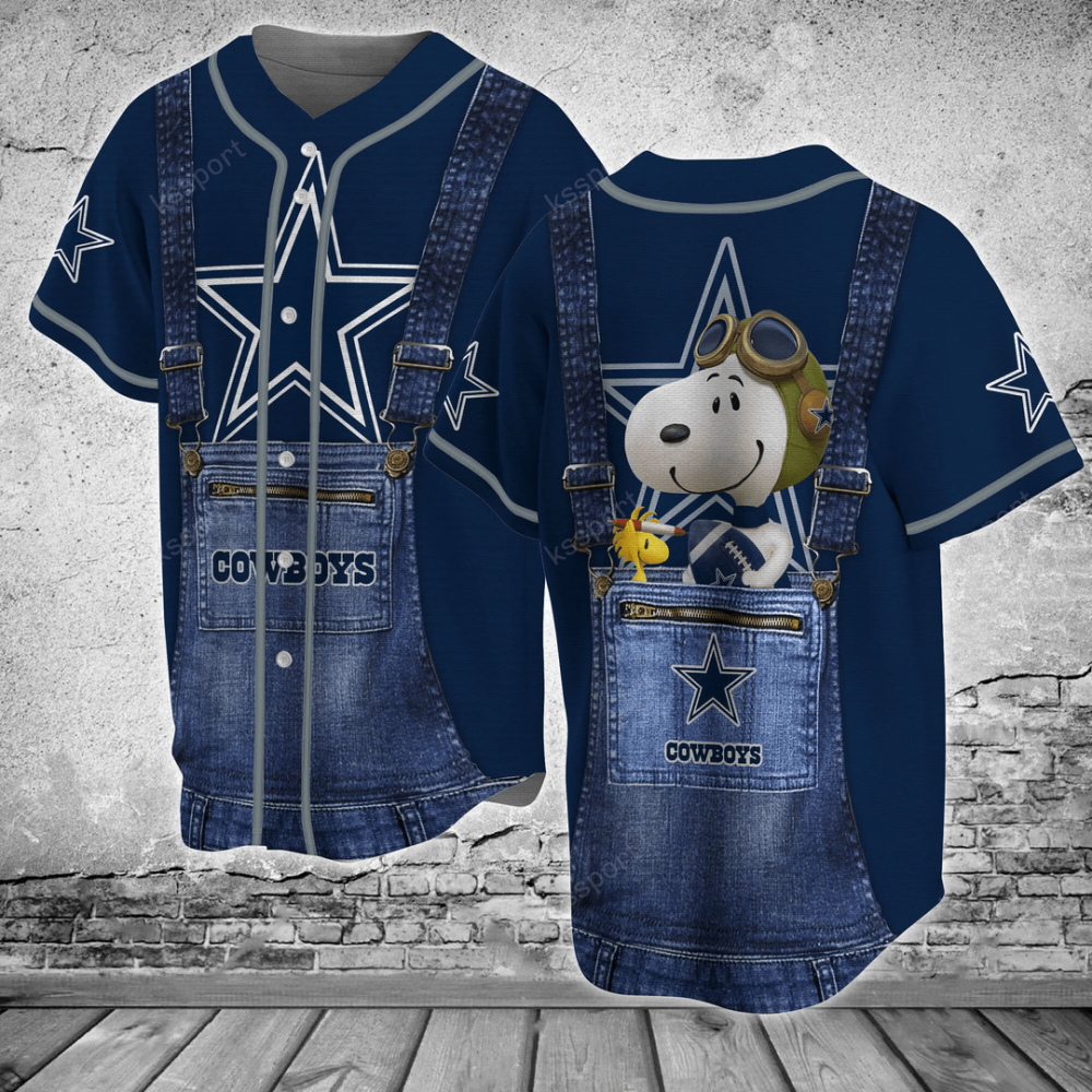Dallas Cowboys Personalized Baseball Jersey BJ0183 - lylyprint.com T-Shirts, Hoodie, Sweatshirt | WearSparks.com (Image 2)