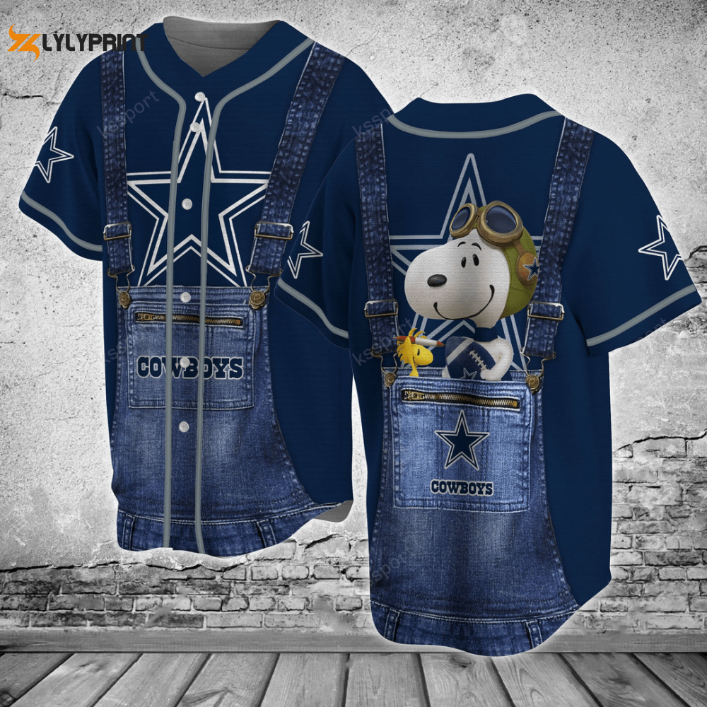 Dallas Cowboys Personalized Baseball Jersey BJ0183 - lylyprint.com T-Shirts, Hoodie, Sweatshirt | WearSparks.com (Image 1)