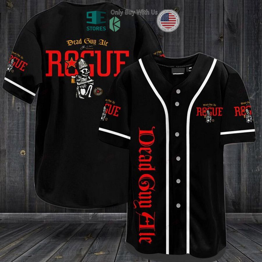 BEST Dead Guy Ale logo black Baseball Jersey