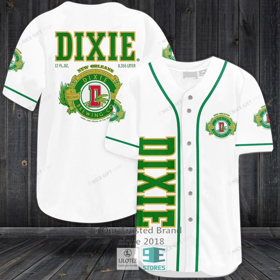Dixie Beer Baseball Jersey