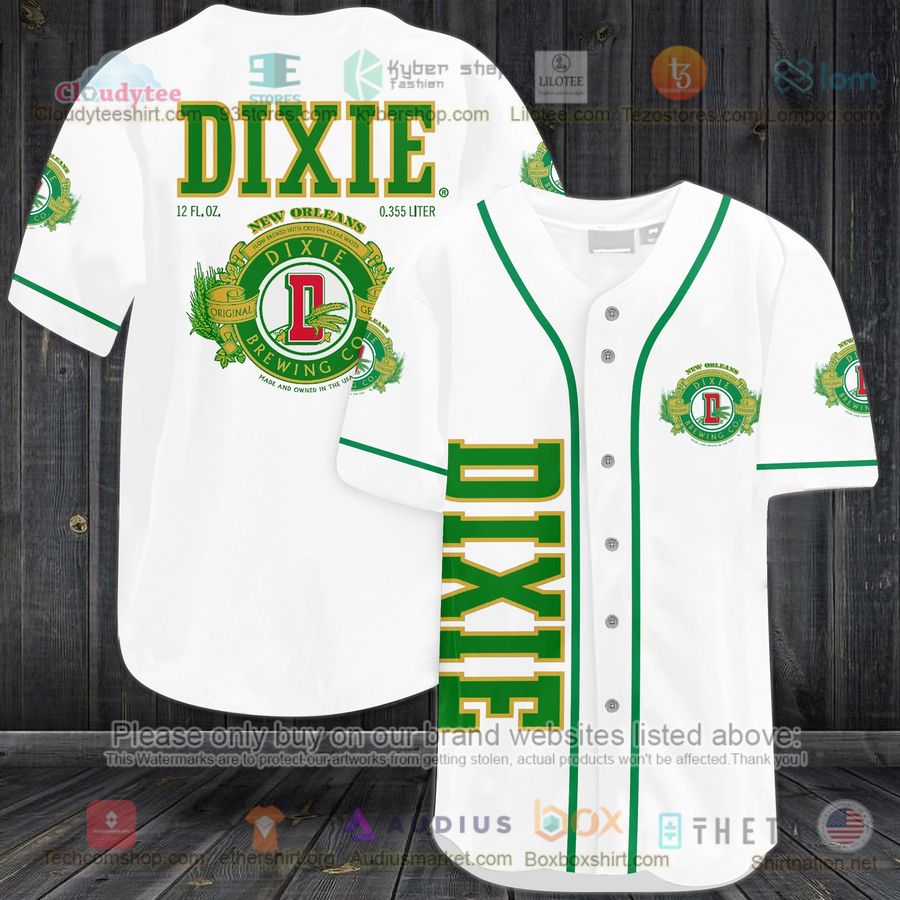 HOT Dixie Brewing Logo Baseball Jersey Shirt