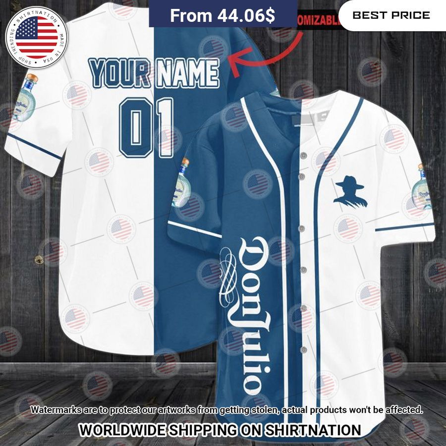 Don Julio 1942 Custom Baseball Shirt