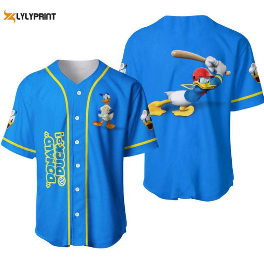 Donald Duck The Batter All Over Print Baseball Jersey - lylyprint.com T-Shirts, Hoodie, Sweatshirt | WearSparks.com