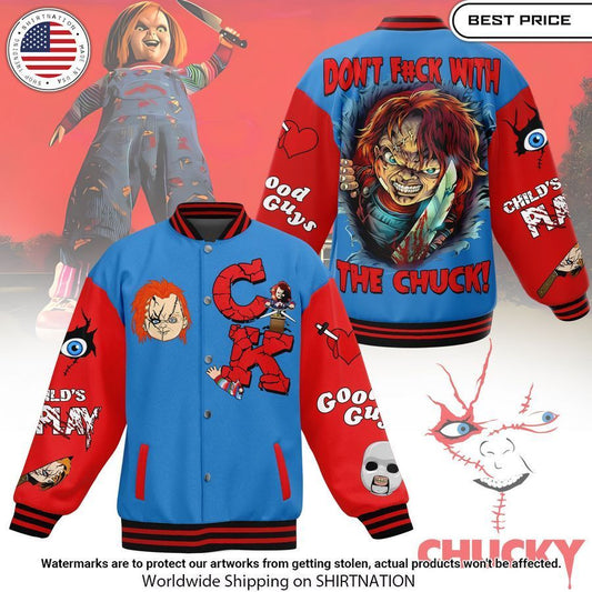 Don't Fuck With The Chucky Child's Play 3 Baseball Jacket