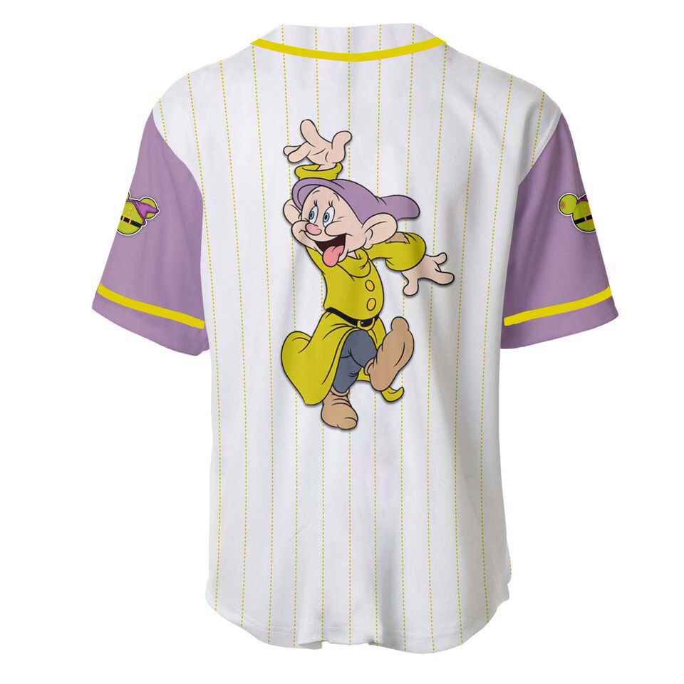 Dopey Dwarf Baseball Jersey - lylyprint.com T-Shirts, Hoodie, Sweatshirt | WearSparks.com (Image 5)