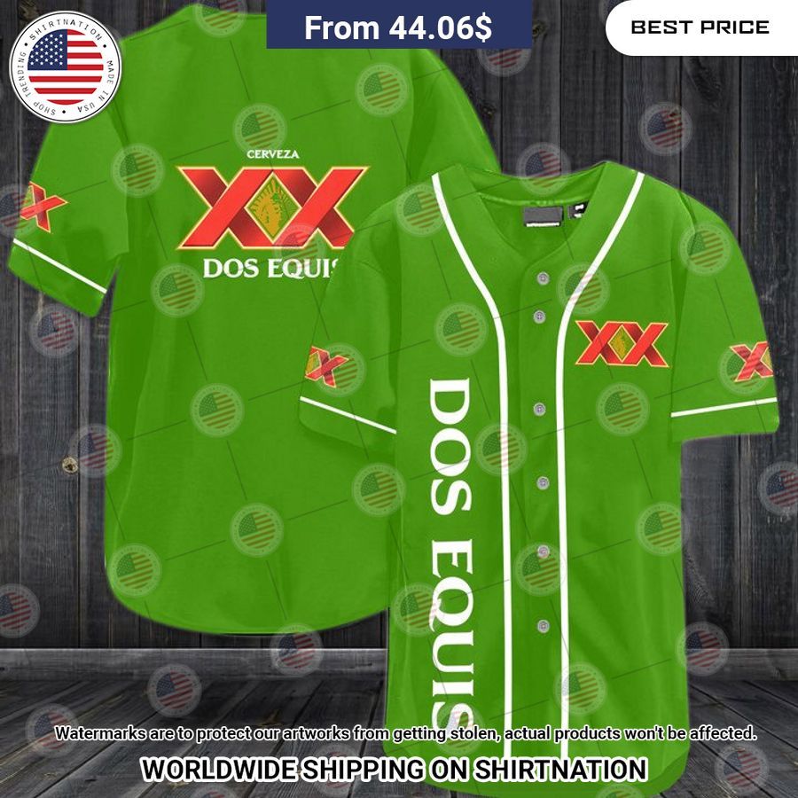 Dos Equis Baseball Shirt