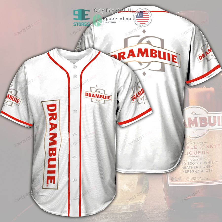BEST Drambuie logo white Baseball Jersey