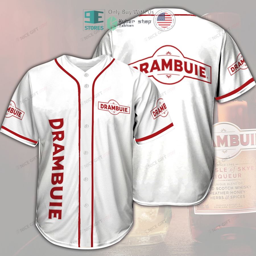 BEST Drambuie white Baseball Jersey