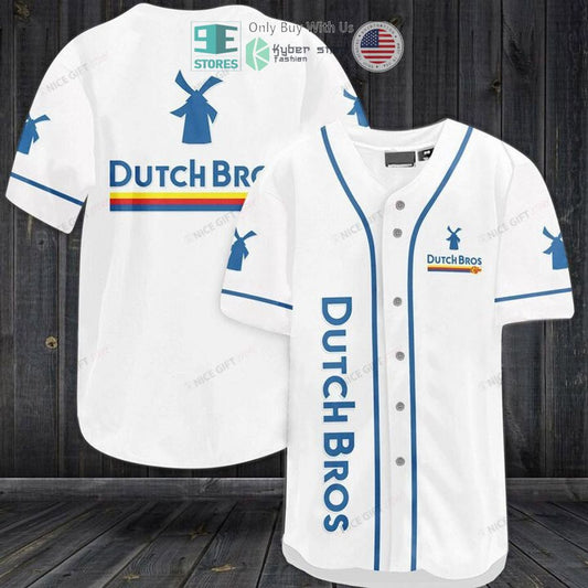 BEST Dutch Bros Coffee logo Baseball Jersey