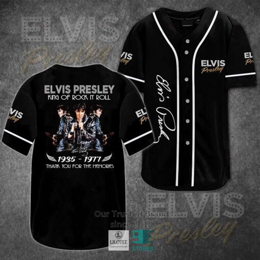 Elvis Presley 1935 1977 Baseball Jersey