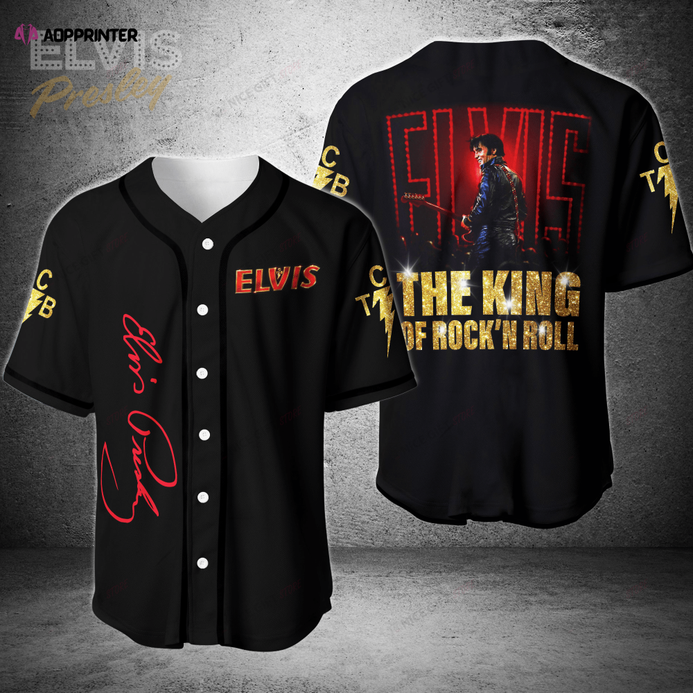 Elvis Presley Baseball Jersey – 3D Printed Iconic Design