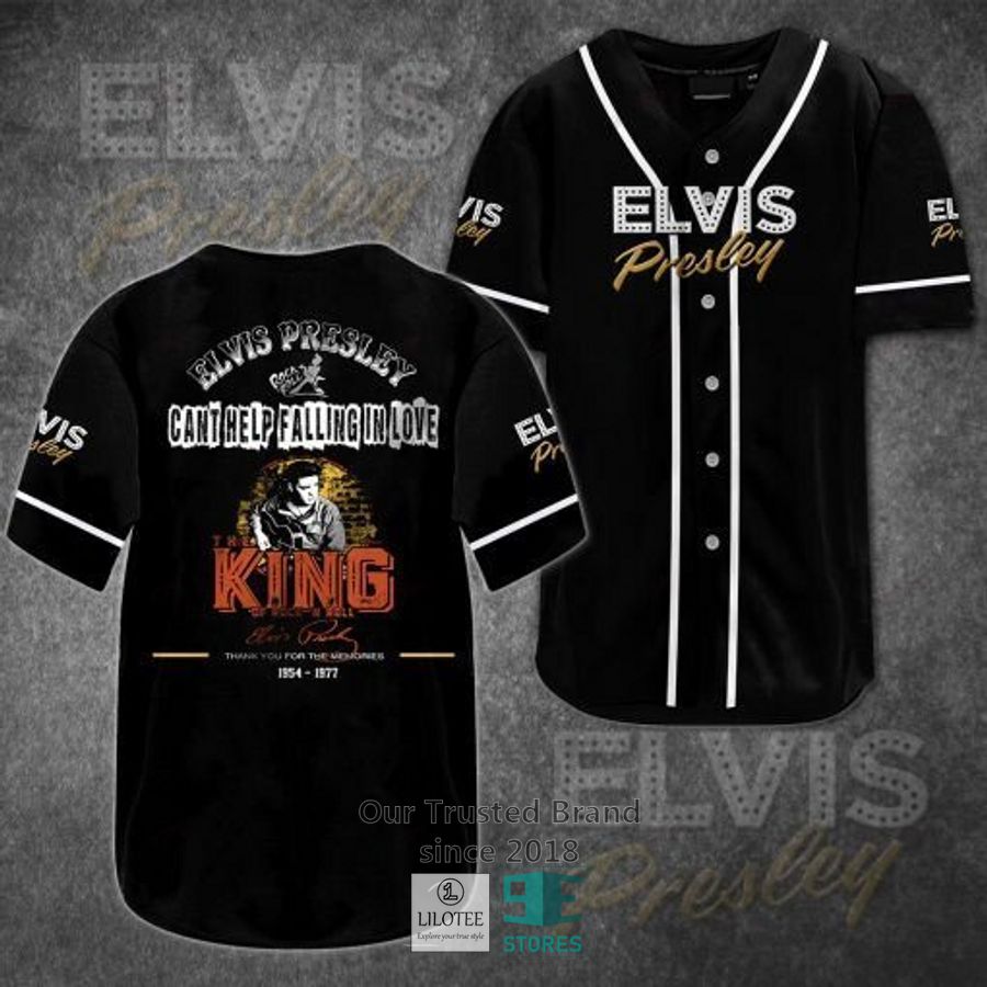 Elvis Presley Cant help falling in love Baseball Jersey