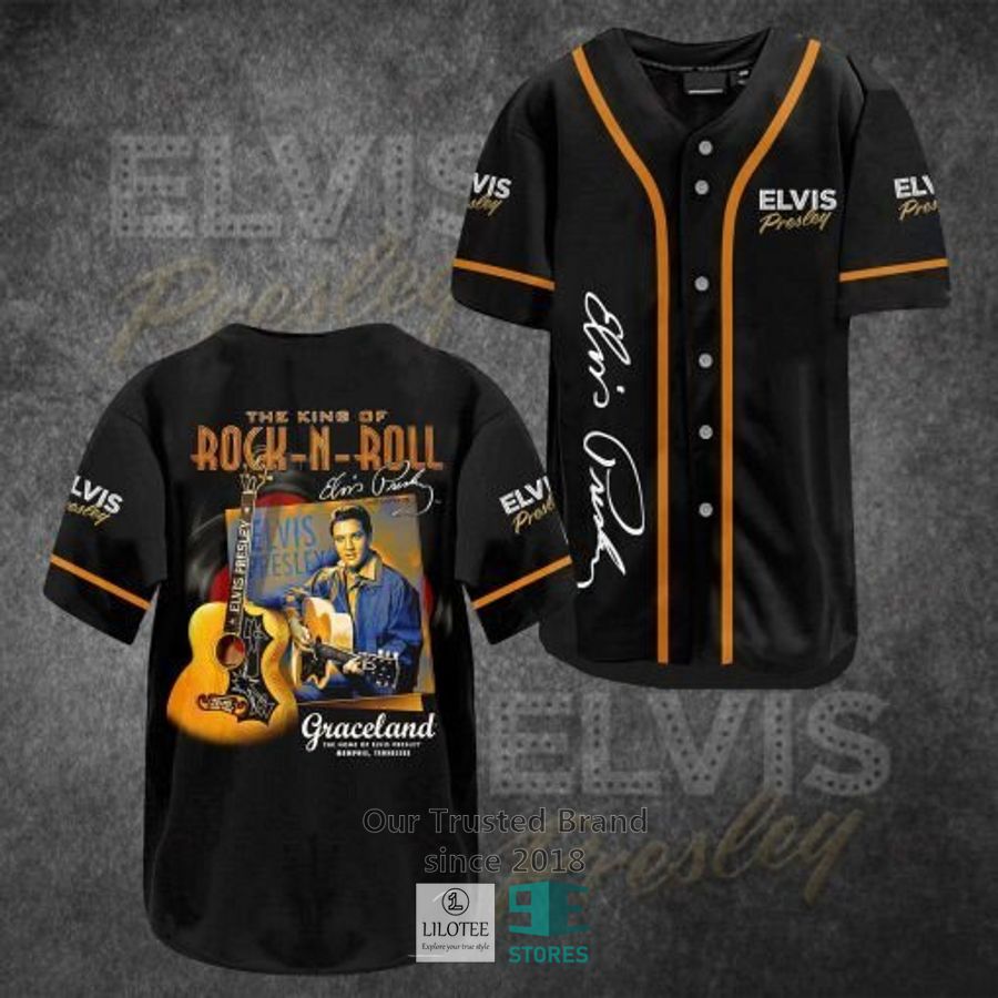 Elvis Presley Rock n Roll Baseball Jersey
