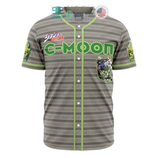 BEST Enrico Pucci C-Moon Jojo's Bizarre Adventure Baseball Jersey