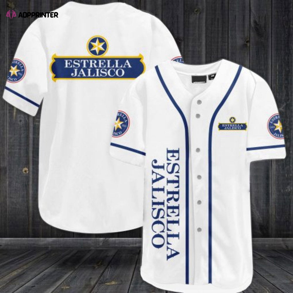 Estrella Jalisco 6k746 Baseball Jersey: Stylish & Authentic Mexican Design for Baseball Enthusiasts