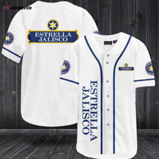 Estrella Jalisco 6k746 Baseball Jersey: Stylish & Authentic Mexican Design for Baseball Enthusiasts