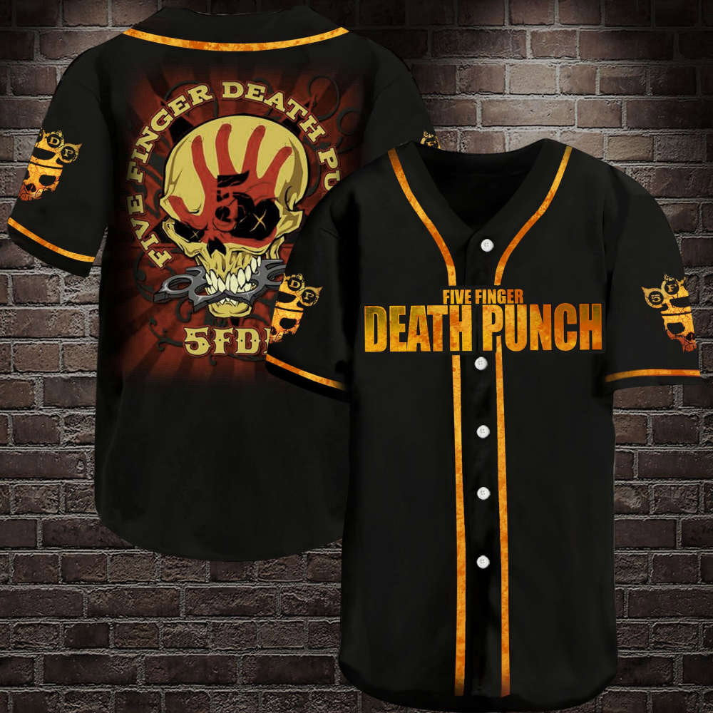 Exclusive Five Finger Death Punch Baseball Jersey: Rock in Style!