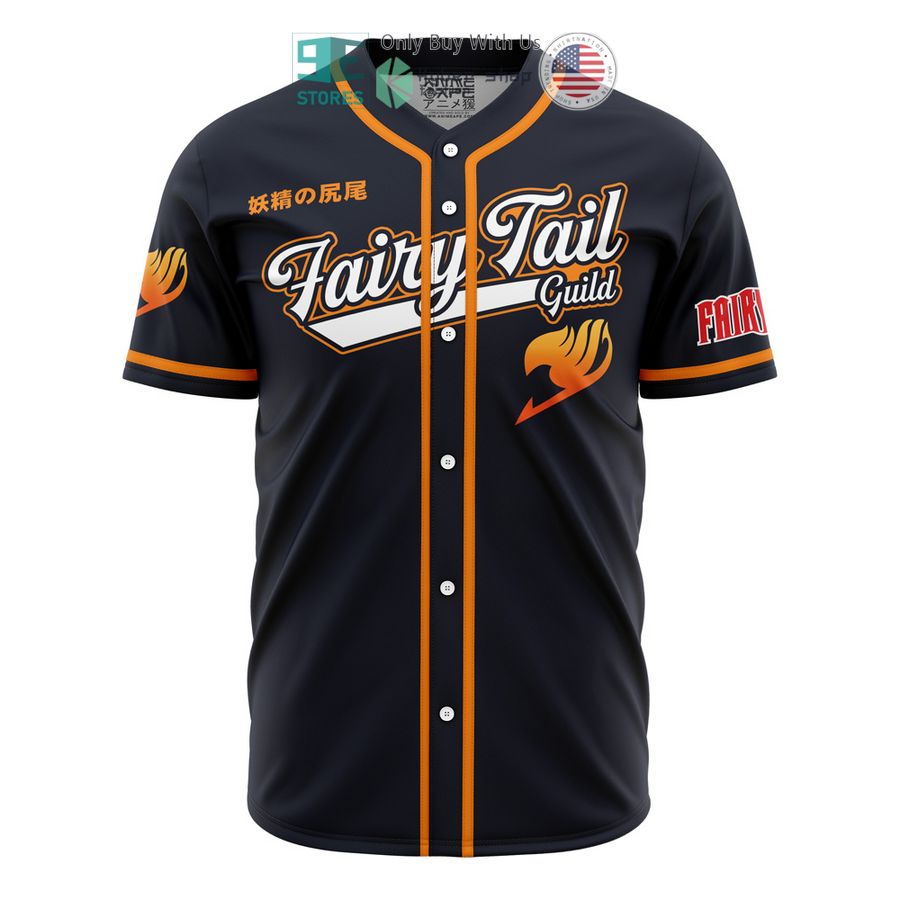 BEST Fairy Tail Guild Fairy Tail Baseball Jersey