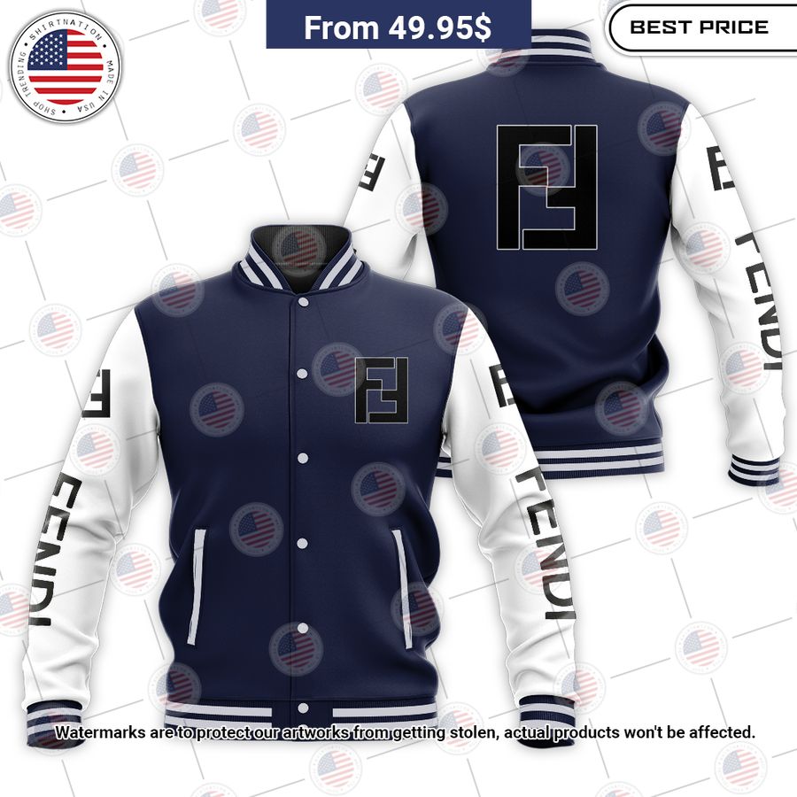 HOT Fendi Baseball Jacket