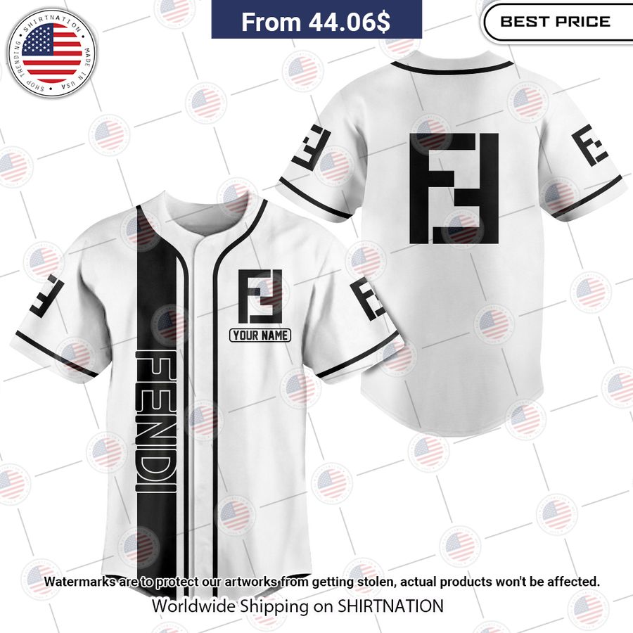 HOT Fendi Custom Baseball Shirt
