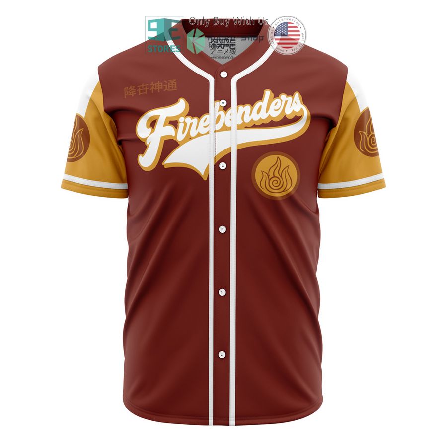 BEST Firebenders Avatar Baseball Jersey