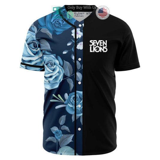 BEST Flower Seven Lions Baseball Jersey