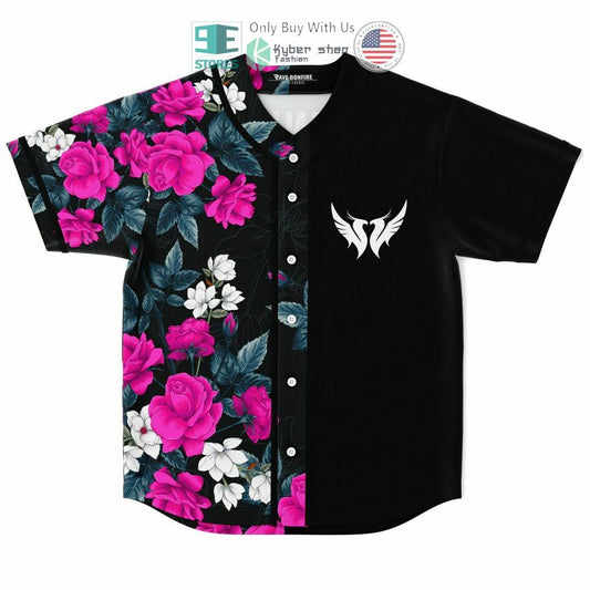 BEST Flowers Illenials Baseball Jersey